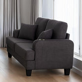 Cinderford Loveseat Model Sl6936Dg-Lv-Pk By Furniture Of America